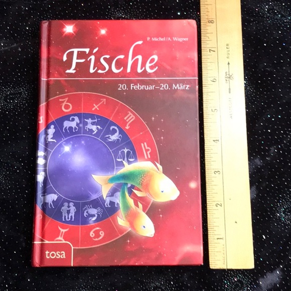 NEW not read German language Astrology Fische Pisces hardcover book Horoscope - Picture 3 of 4